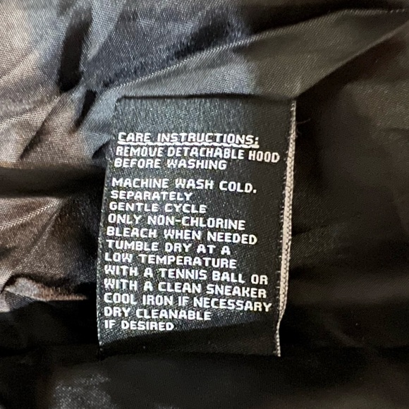 Jones New York Black Puffer Jacket with Faux Fur Hood - Picture 14 of 16